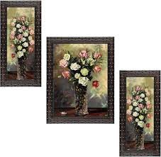Indianara Set of 3 Framed Art Painting