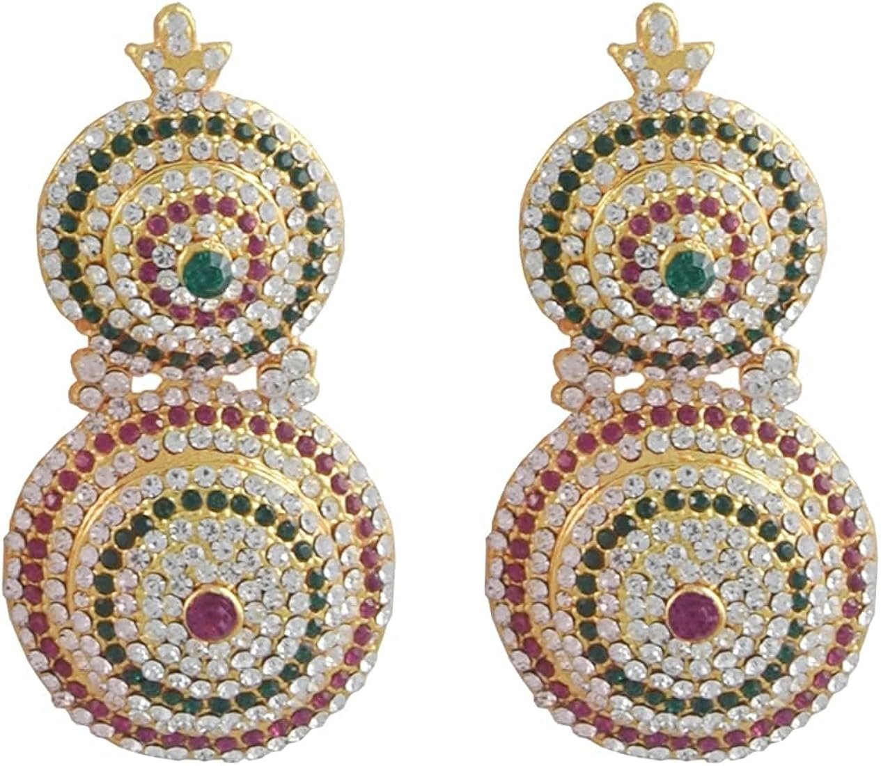Deity God Jewellery Karna Patkam (Ear Set)